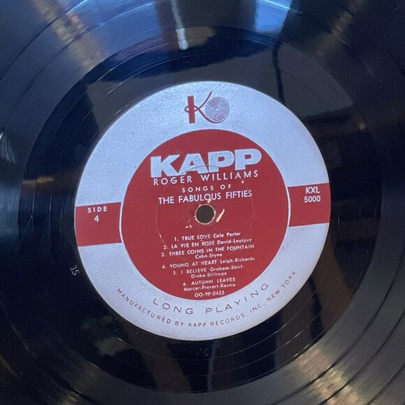 Songs Of The Fabulous Fifties (Vinyl, 1957, 2x LP) Kapp KXL 5000 Good+ Records - Picture 12 of 12